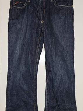 Ariat Men's FR Jeans M4 Relaxed Boot Cut Size 36x32 CAT2 Flame Resistance Denim